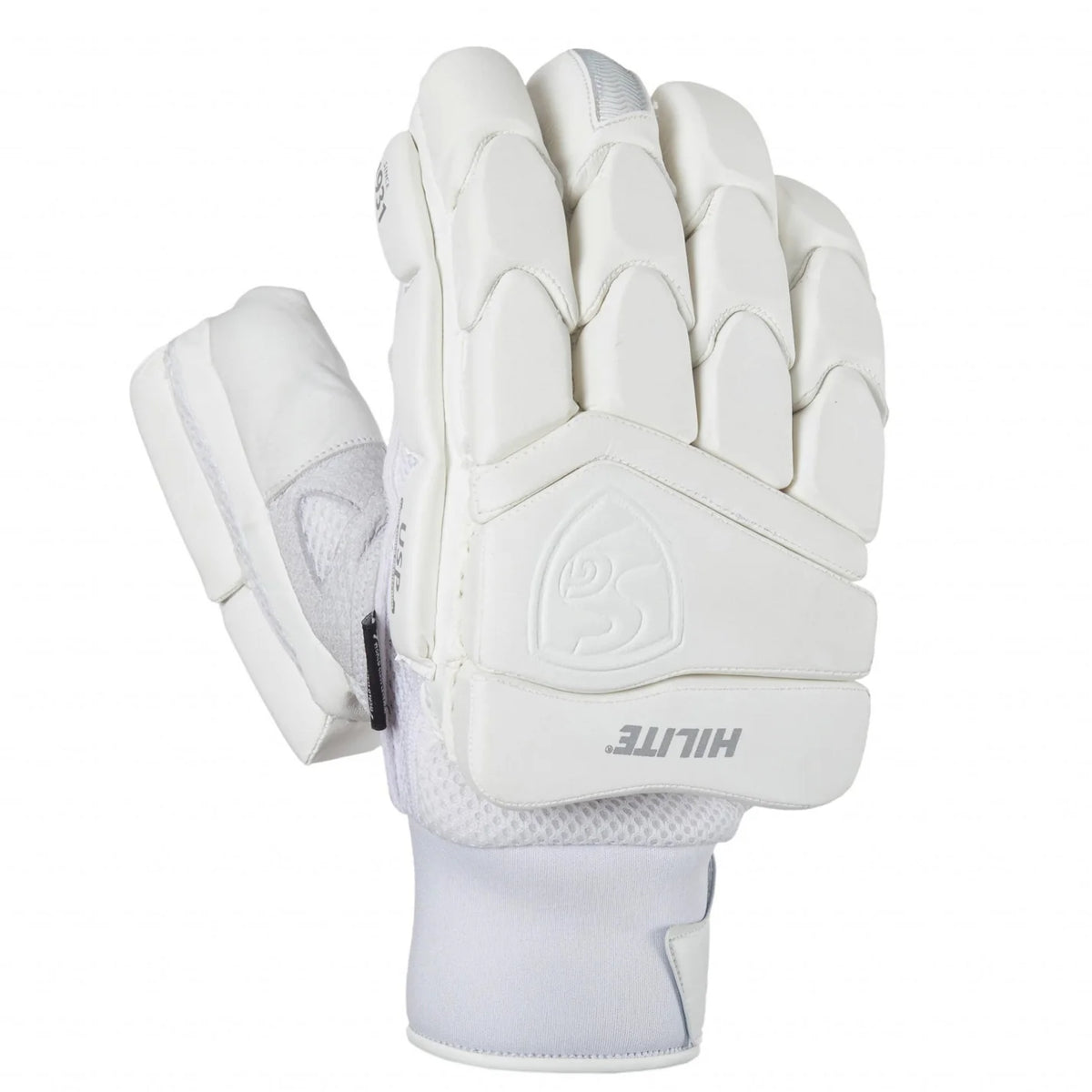 SG Hilite White Batting Gloves