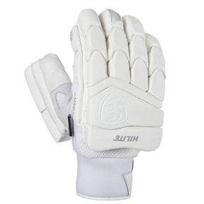 SG Hilite White Batting Gloves