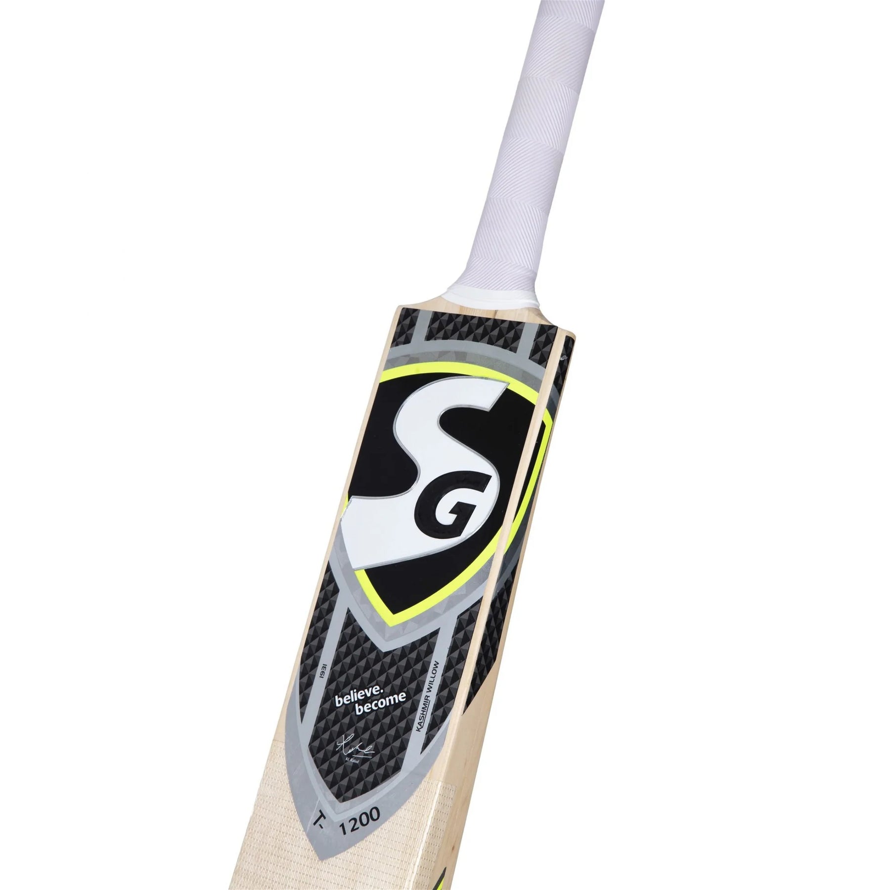 SG T-1200 Kashmir Willow Scoop Bat for Tennis Cricket Ball