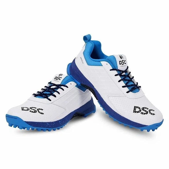 Jaffa 22 Cricket Shoes (White / Navy)