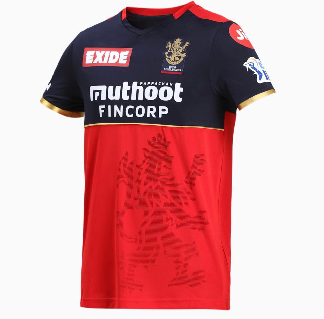 Royal Challengers Bangalore Men's Replica Jersey Jersey PumaPu 